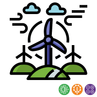 LIGHT GENERATING WINDMILL
